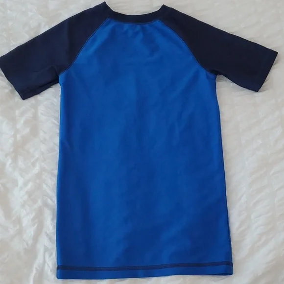 George Blue Kids Rash Guard - Picture 3 of 5